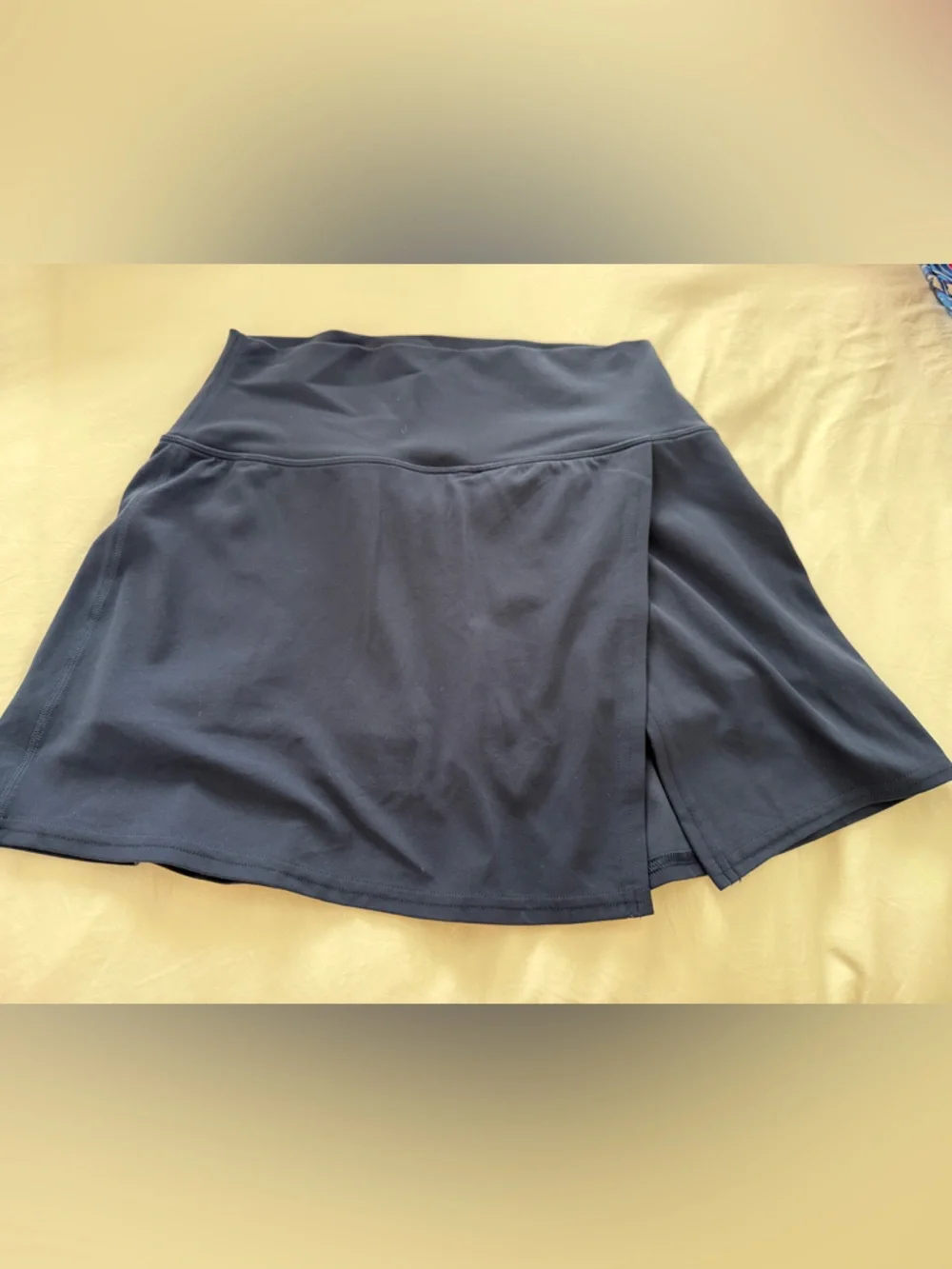lululemon athletica Navy Athletic Skirt with Built-In Shorts - Picture 1 of 4